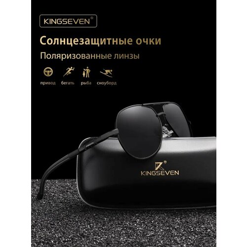 Солнцезащитные очки KINGSEVEN, черный