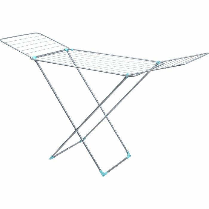 Сушилка 18 м для белья напольная складная серебро (178х54х95) СБ1