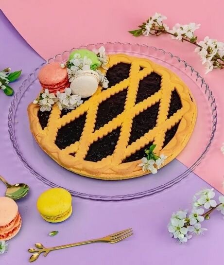 Посуда Для Сервировки Xiaomi Блюдо Pasabahce Patisserie, круглое, прозрачное, стекло, 24см