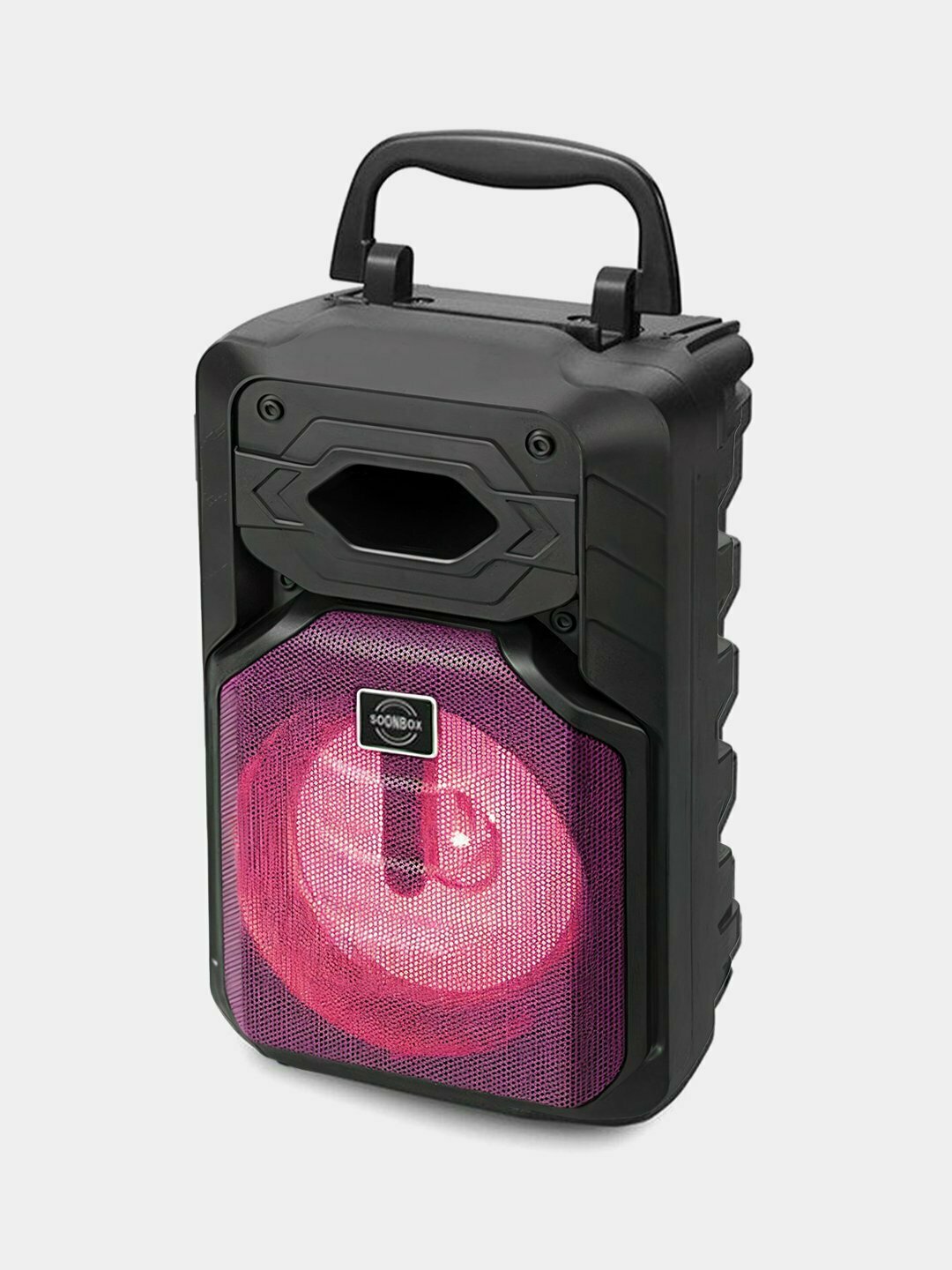 Беспроводная колонка, с караоке + микрофон, ДУ пульт и RGB подсветка