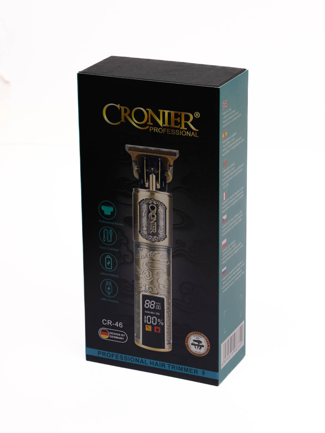 Современная машинка Cronier премиум-класса для стрижки и бритья — удобная и мощная — фото 1