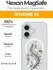 Чехол на Apple iPhone 16 (Айфон 16) MagSafe с магнитом и принтом Готическая вишн...