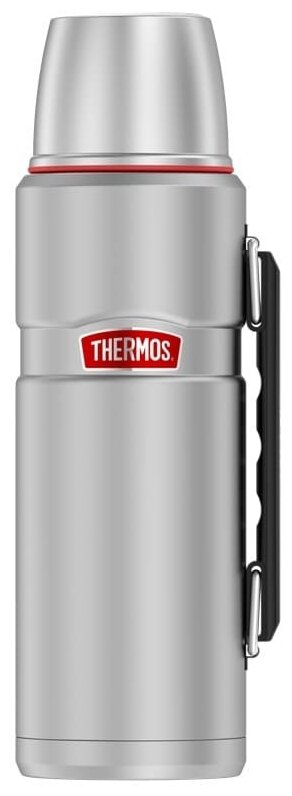 Классический термос Thermos SK-20, 2 л, стальной/красный