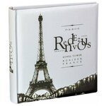 Фотоальбом «Рандеву» с Эйфелевой башней на обложке, 100 фото 15х21 см, кармашки - изображение