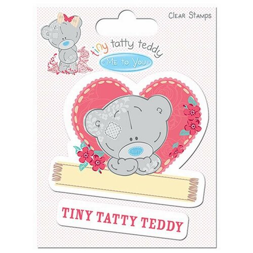 Набор штампов Trimcraft Сердце – Tiny Tatty Teddy Girl – Me to You 8,5*9см гуашь action tatty teddy 6 цветов bnf agp 6 e