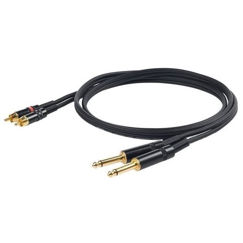 Proel CHLP310LU5 Кабель RCA-Jack аксессуар proel chlp220lu15 1 5m