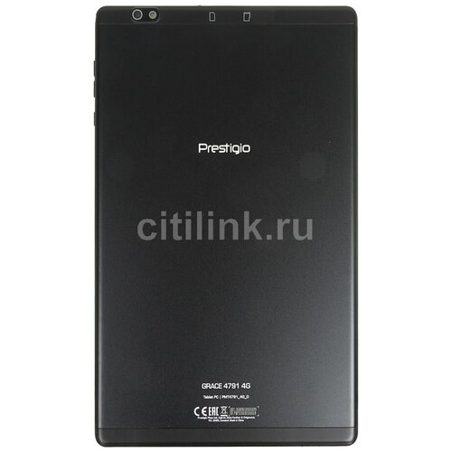 Планшет Prestigio Grace 4G Octa, 2GB, 16GB, 3G, 4G, Android 9.0 темно-серый