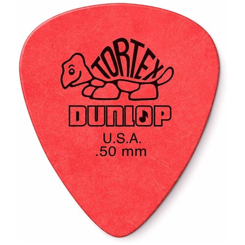 медиаторы 0 73мм dunlop tortex standard 418r073 72pack Медиаторы, толщина 0.5 мм, 72 шт. Dunlop Tortex Standard 418R050 72Pack