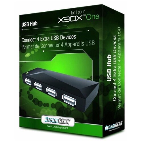 4 Port USB Hub DreamGEAR для Xbox One и других приставок 3.0 (хаб)
