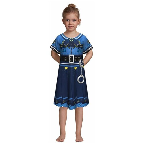 фото Детское платье обольстительной полицейской (14212) рост 122 см (6-8 лет) bambolo
