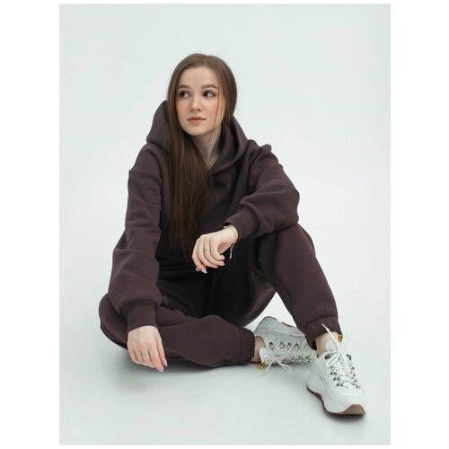 фото Худи rich line, размер l, коричневый