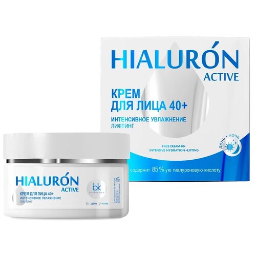  Крем Belkosmex Hialuron+ для лица 40+, 48 мл