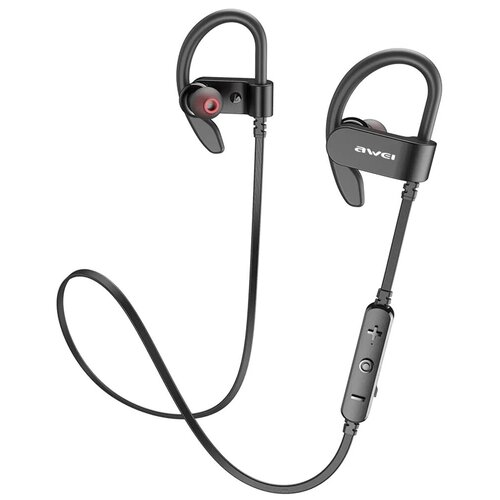 фото Awei wt50 спортивные беспроводные наушники bluetooth / черные