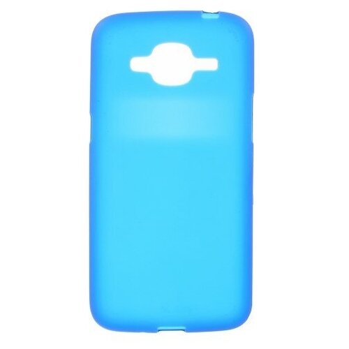 Чехол силиконовый для Samsung J200F, Galaxy J2 (2016)/J2 Pro, синий чехол на смартфон samsung galaxy j2 2016 накладка прозрачная силиконовая с блестящим выпуклым узором в виде сетки