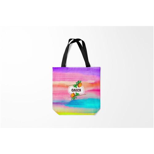 фото Сумка-шоппер / 40х40 см / имена / олеся burnettie