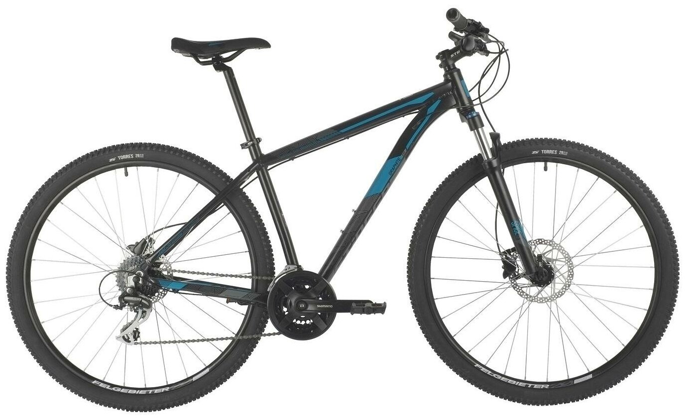 Велосипед Stinger Graphite EVO 29 (2021) 20" черный