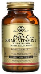 Solgar Ester-C Plus Vitamin C вег. капс., 500 мг, 60 г, 100 шт.