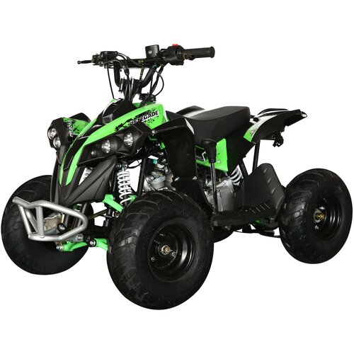 Квадроцикл детский бензиновый MOTAX ATV Cat 110 (зелено-черный)