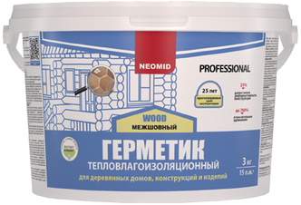 Neomid Professional Герметик строительный белый 3 кг