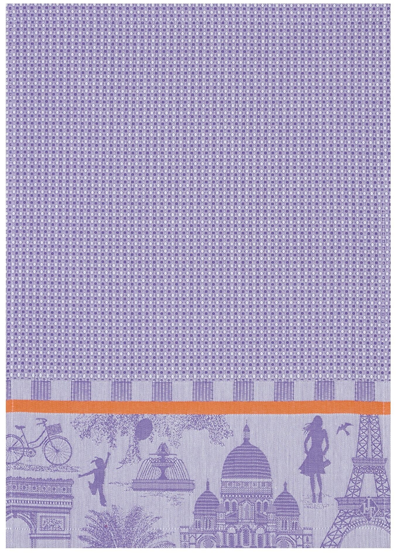 Полотенце кухонное Jacquard Francais Petit Paris Purple 38x54 см
