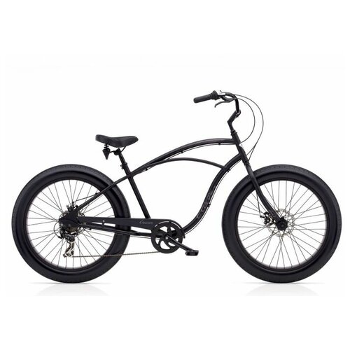 Велосипед городской Cruiser Lux Fat Tire 7D Black