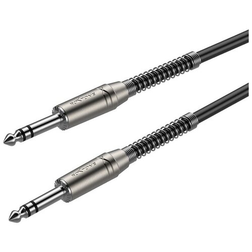 Кабель аудио 1xJack - 1xJack Roxtone SMJJ200/5 5.0m afdj кабель stereo jack 3 5 stereo jack 3 5 1 м золотистый