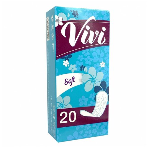 Прокладки Vivi Panty SOFT ежедневные 20 шт. прокладки classic женские гигиенические ежедневные супертонкие 20 шт 9502022