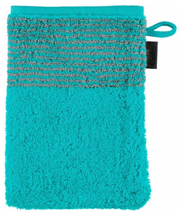 Полотенце махровое Cawo Two-Tone 50x100см, цвет бирюзовый - фотография № 7