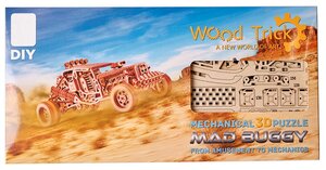 Wood Trick 3D-пазл Безумный Багги 1234-63