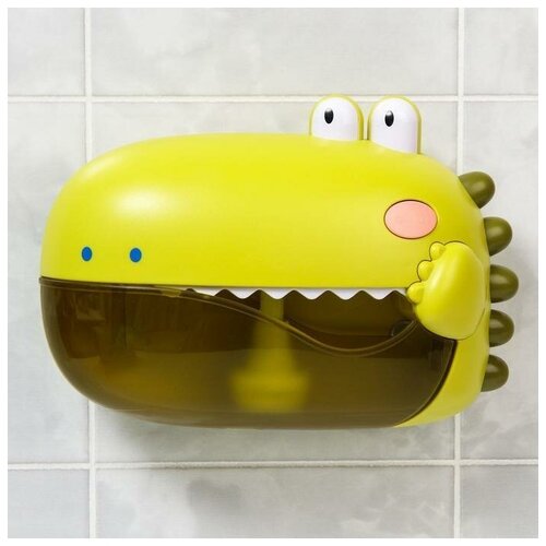 Игрушка для игры в ванне Крокодил , пузыри уценка игрушка для игры в ванне лягушка пузыри на присоске