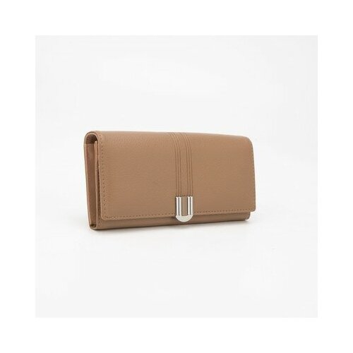 фото Кошелёк на магнитах, цвет бежевый нет бренда