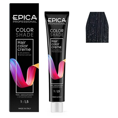 epica professional color shade крем краска для волос 4 7 шатен шоколадный 100 мл EPICA Professional Color Shade крем-краска для волос, 4.0 шатен холодный, 100 мл