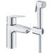 Смеситель для раковины GROHE Start QuickFix с гигиеническим душем, S-Size, хром (23123003)