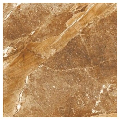 фото Керамогранит Kerranova Genesis 60х60 см Коричневый (K-105/SR/600x600) (1.44 м2)