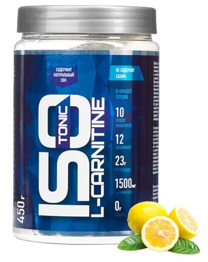 R-LINE ISOtonic L-Carnitine, 450 г (лимон)