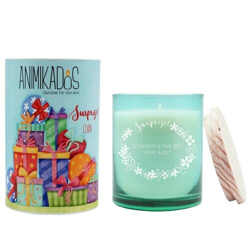 Свеча ароматическая Animikados, Surprise, 40 ч