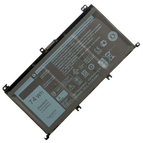 Аккумулятор для ноутбука Dell Inspiron 15-7000, 7559, 7557, 7567, 7759, 11.1-11.4V, 74Wh аккумуляторная батарея для ноутбука dell 15 7000 357f9 11 1v 74wh