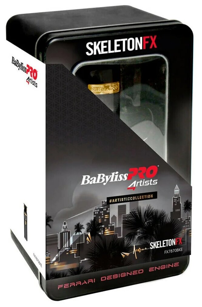 Триммер BaByliss PRO Skeleton BLACK FX OUTLINER FX7870BKE - фотография № 4