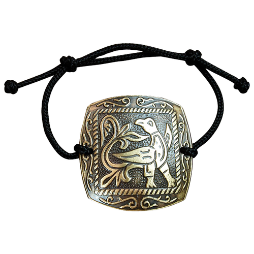 фото Sbormag браслет-шнурок «жаворонок». тиснение