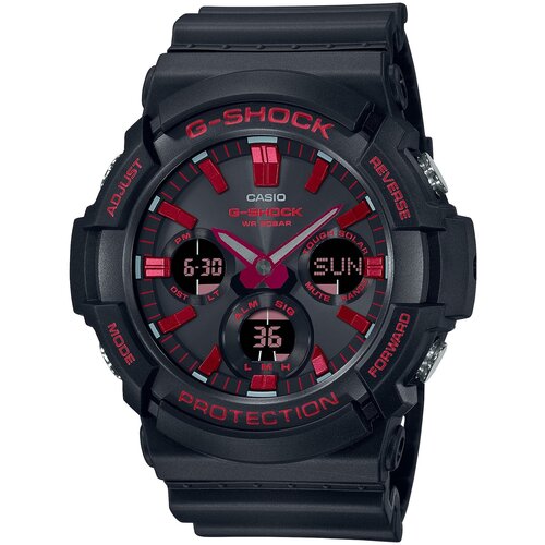 фото Наручные часы casio наручные часы casio g-shock gas-100bnr-1a, черный