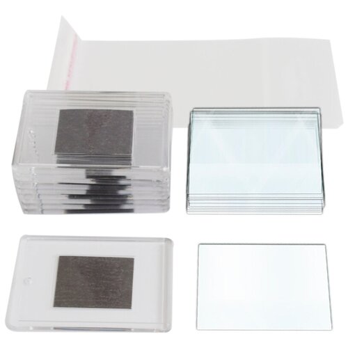 Набор заготовок магнитов 10 шт./Фоторамка магнитная/Заготовка акрилового магнита под фото