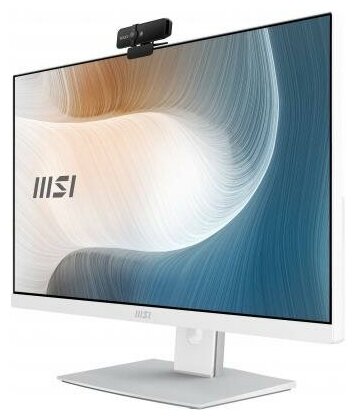 MSI Моноблок MSI Modern AM241P 11M-414XRU 238 Full HD i5 1135G7 24 8Gb SSD256Gb noOS WiFi BT 90W клавиатура мышь белый 1920x1080