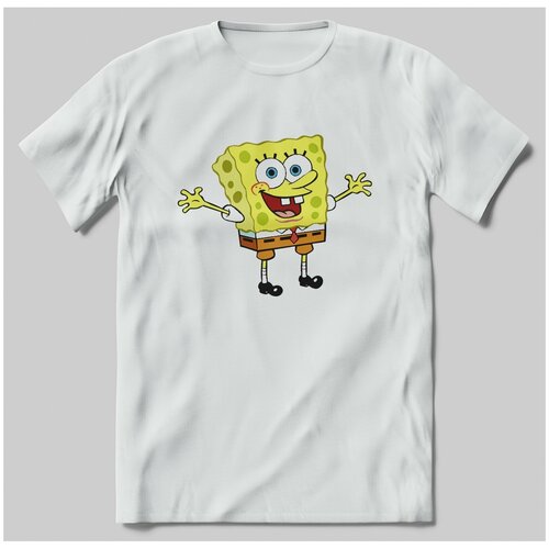 фото Футболка с принтом мультфильм губка боб 5 brut-shop