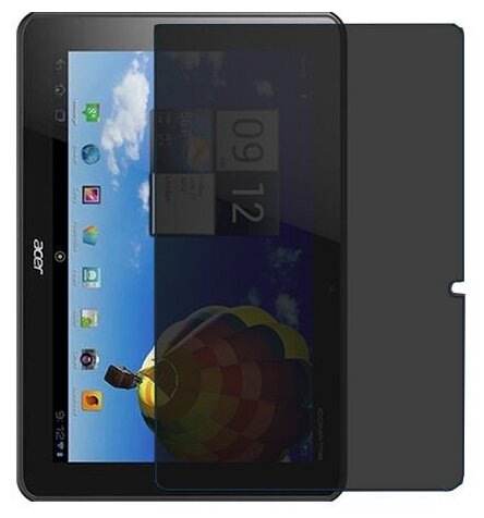 Acer Iconia Tab A510 защитный экран пленка гидрогель конфиденциальность (силикон) Одна штука