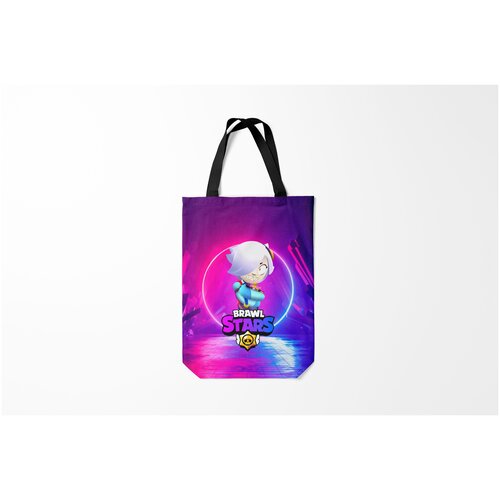 фото Сумка-шоппер / 31х42 см / геймерам / brawl stars colette burnettie