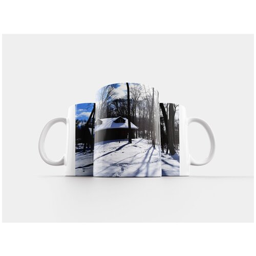 фото Кружка "кабина, снег, зима" 320 мл lotsprints