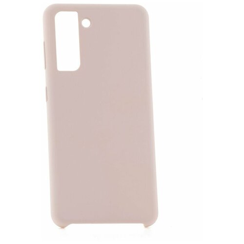 фото Чехол на samsung galaxy s21 derbi slim silicone-2 розовый песок