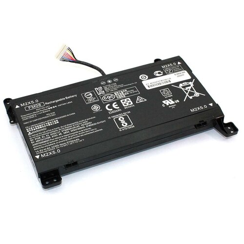 Аккумуляторная батарея для ноутбука HP 17-AN (FM08) 12Pin 14.4V 5700mAh аккумулятор для ноутбука hp omen 17 an013tx fm08 14 8v 4400mah