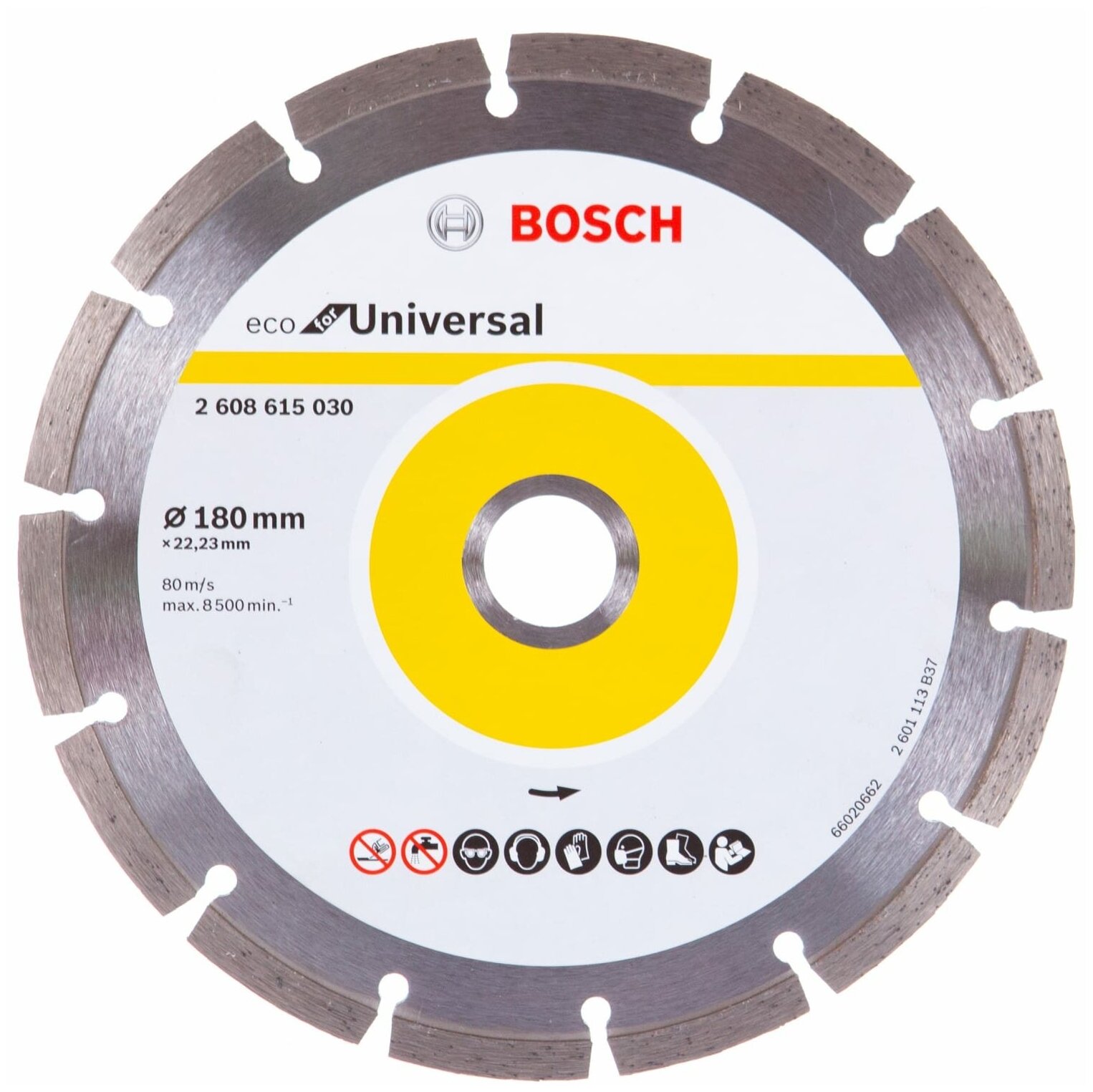 Диск алмазный ECO Universal (180х22.2 мм) Bosch 2.608.615.030