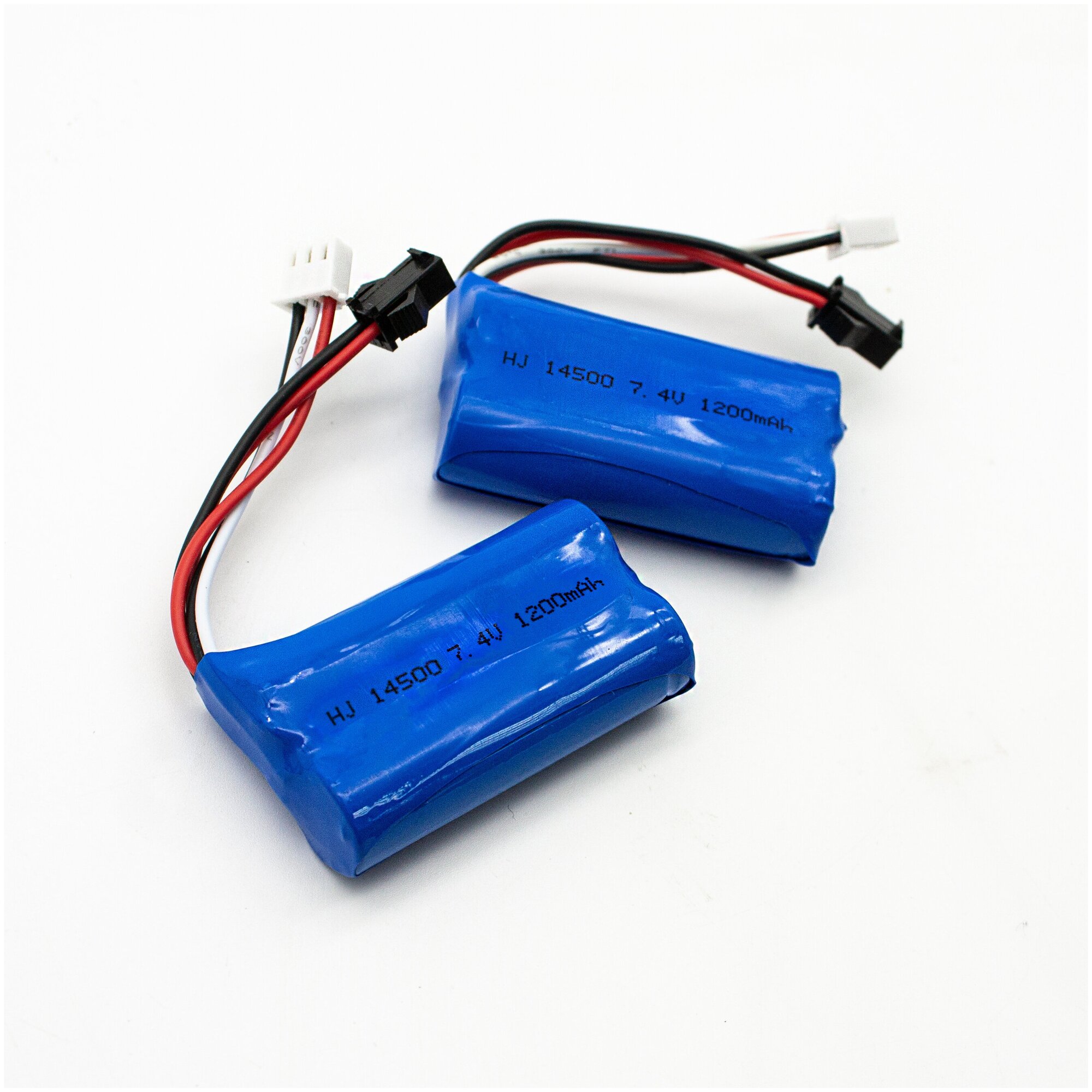 Аккумуляторы 7,4 V 1200 mAh 2 шт + USB зу